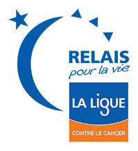 Croissant et étoiles, logo de la Ligue contre le cancer