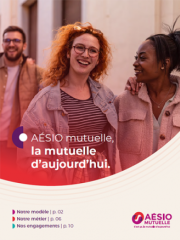 Visuel plaquette institutionnelle AESIO mutuelle