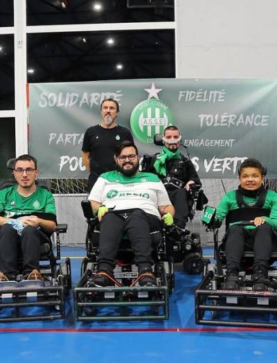 Equipe 2020 ASSE Foot fauteuil Coeur Vert St Etienne
