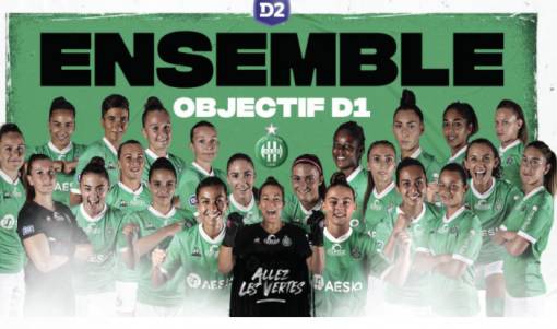 as saint-etienne ASSE filles auvergne-loire