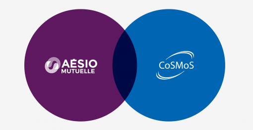 logos CoSMos Aésio mutuelle