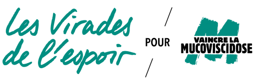 logo vert - Les Virades de l'espoir, Vaincre la mucoviscidose