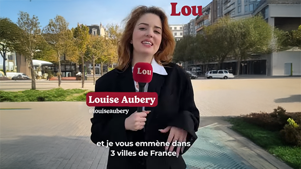 Louise Aubery interview des gens