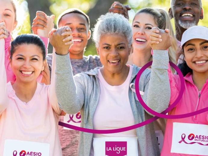 Santé au féminin : AÉSIO s’engage pour Octobre Rose