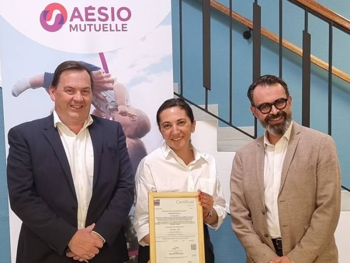 AÉSIO mutuelle obtient la certification ISO 9001