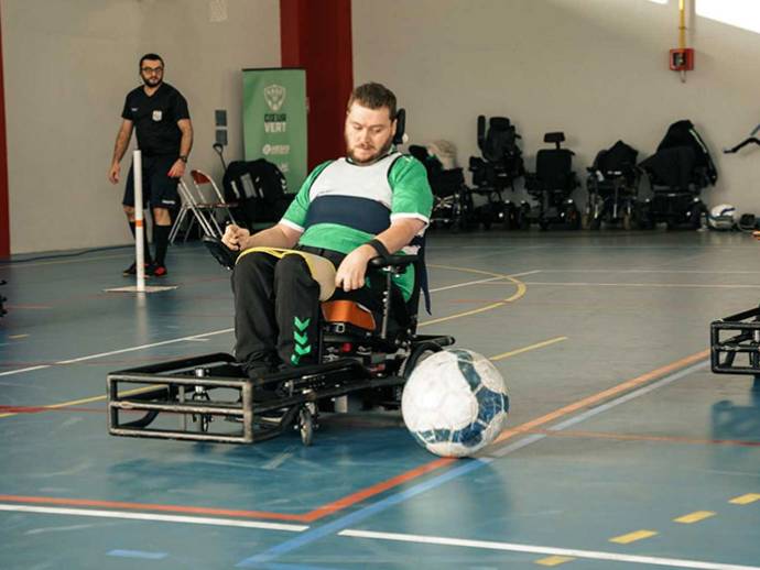 Tournoi international Foot-fauteuil ASSE / AÉSIO