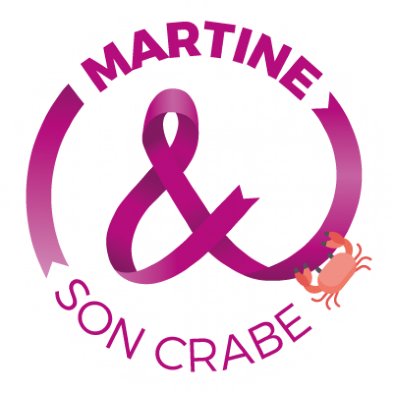 ruban de la lutte contre la cancer, crabe émoji