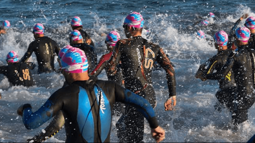 7 séances d'entraînement natation pour le triathlon - Combinaison Neoprene