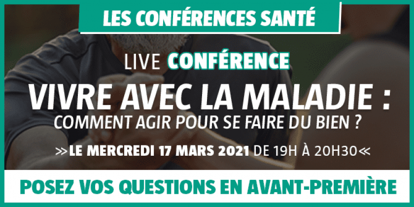 Web conférence vivre avec la maladie