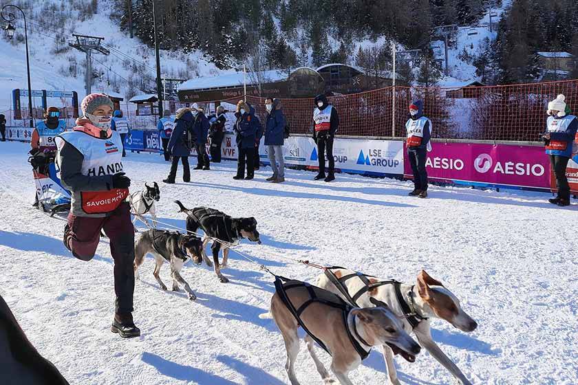 arrivée de la course la grande Odyssée