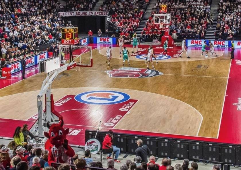 Le stade de la JL Bourg Basket
