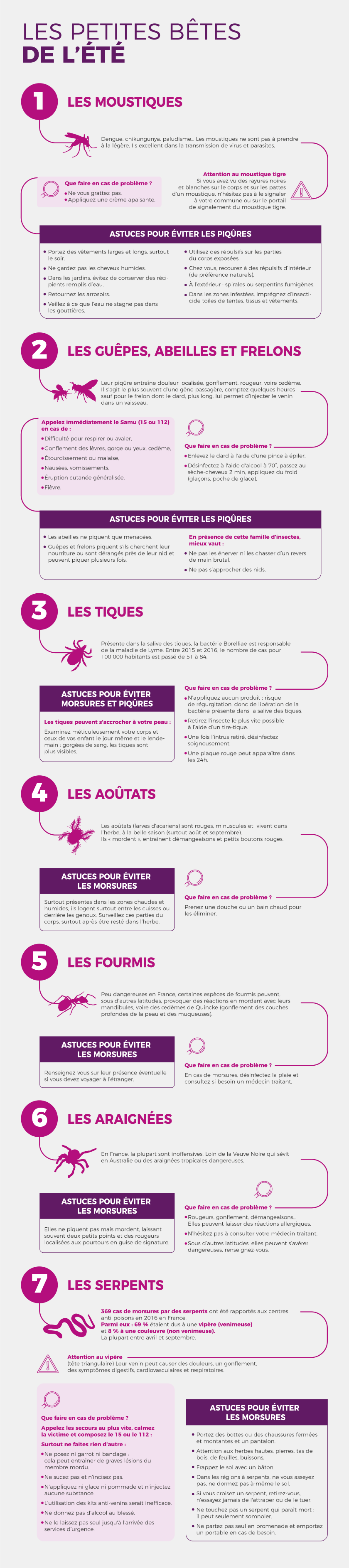 astuces pour éviter les piqûres de petites bêtes