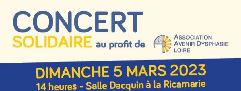 Affiche concert ADD Loire