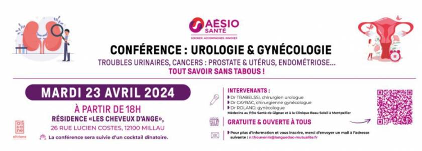 Conférence Urologie et Gynéco