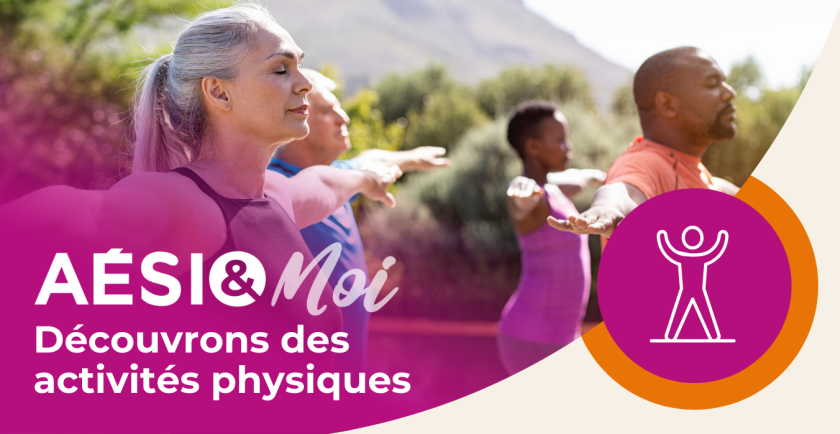 Affiche AÉSIO&Moi - Découverte du Pilates et du cardio training 