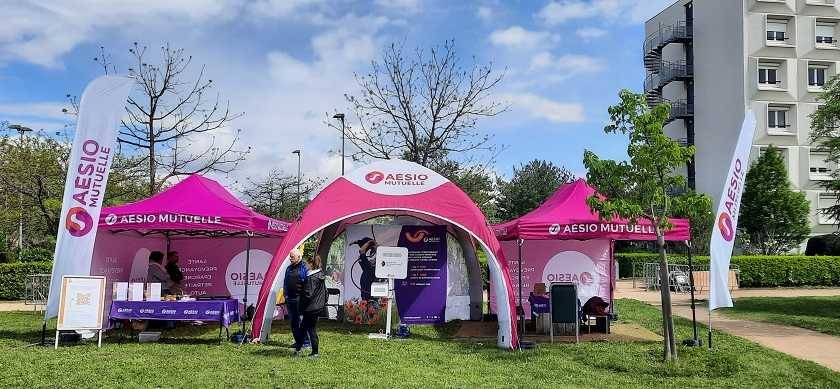 Stand AÉSIO mutuelle
