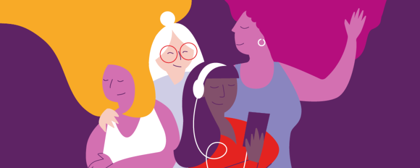 Quatres femmes, illustration
