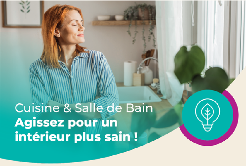 une dame qui respire un air sain