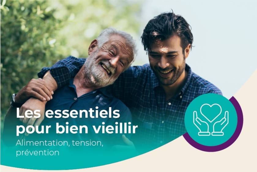 Un père âgé et son fils